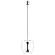 804207 Люстра CUPOLA LED 10W 500LM АЛЮМИНИЙ/ЧЕРНЫЙ 3000K