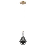 808018 Подвес FORMA 1х10W (led) E14 ШАМПАНЬ/ДЫМЧАТЫЙ