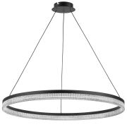 736187 Люстра ROTONDA 51W LED 2808LM 180G ЧЕРНЫЙ 3000K