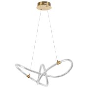 737503 Люстра CORINTO 35W LED 3007LM 360G ЗОЛОТО DIM 3000-6000K