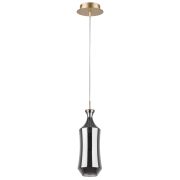 808038 Подвес FORMA 1х10W (led) E14 ШАМПАНЬ/ДЫМЧАТЫЙ