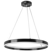 736407 Люстра ROTONDA 91W LED 2976LM 120G ЧЕРНЫЙ 3000-6000K