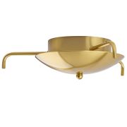 574713 Основание к потолку 3х с трансформатором 15W к 747xxx ЗОЛОТО TUBO