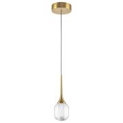 738011 Люстра ACRILE 7W LED 429LM 360G ЗОЛОТО 3000K